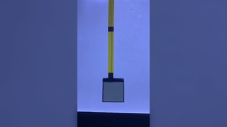 Customized Round Transparent Segment Display for Telescope